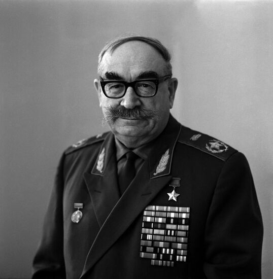 Главный маршал бронетанковых войск СССР П.А. Ротмистров