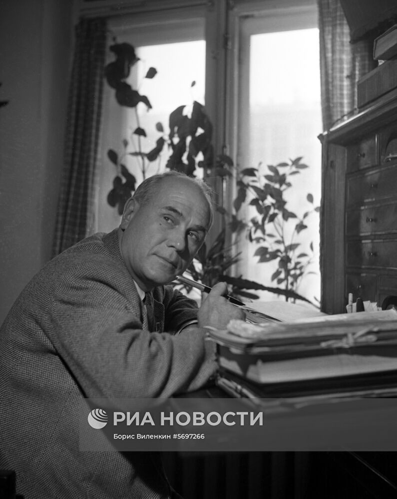 Советский артист Б. Бабочкин