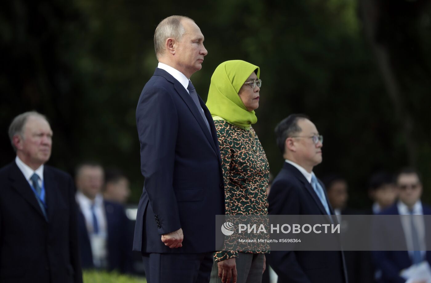 Визит президента РФ В. Путина в Сингапур