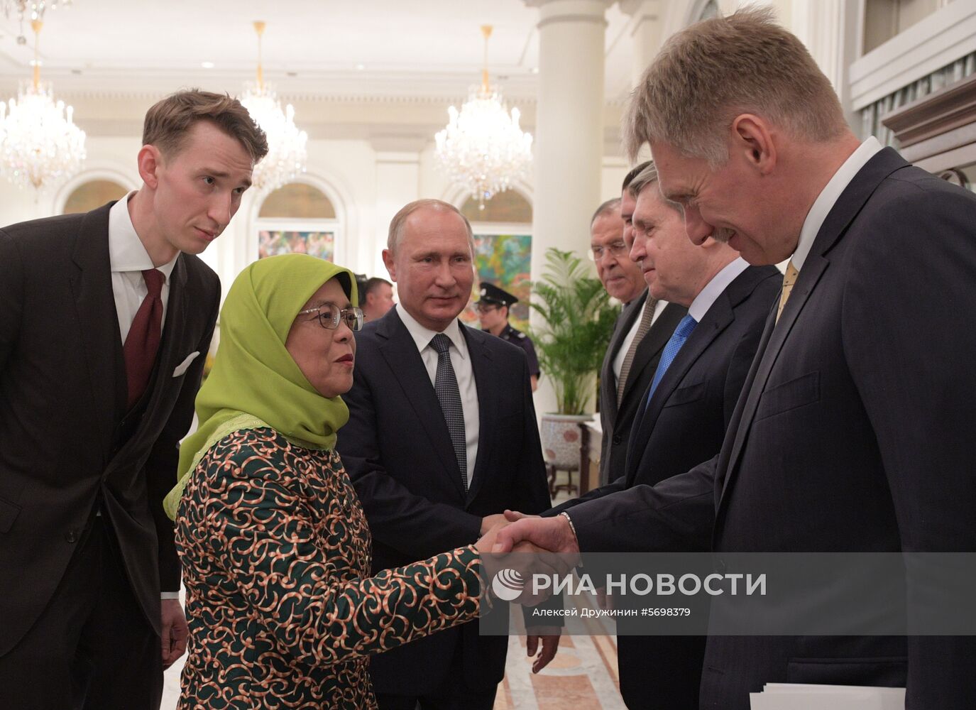 Визит президента РФ В. Путина в Сингапур