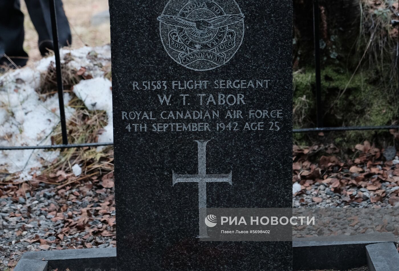 Памятное мероприятие на мемориальном кладбище Северного флота