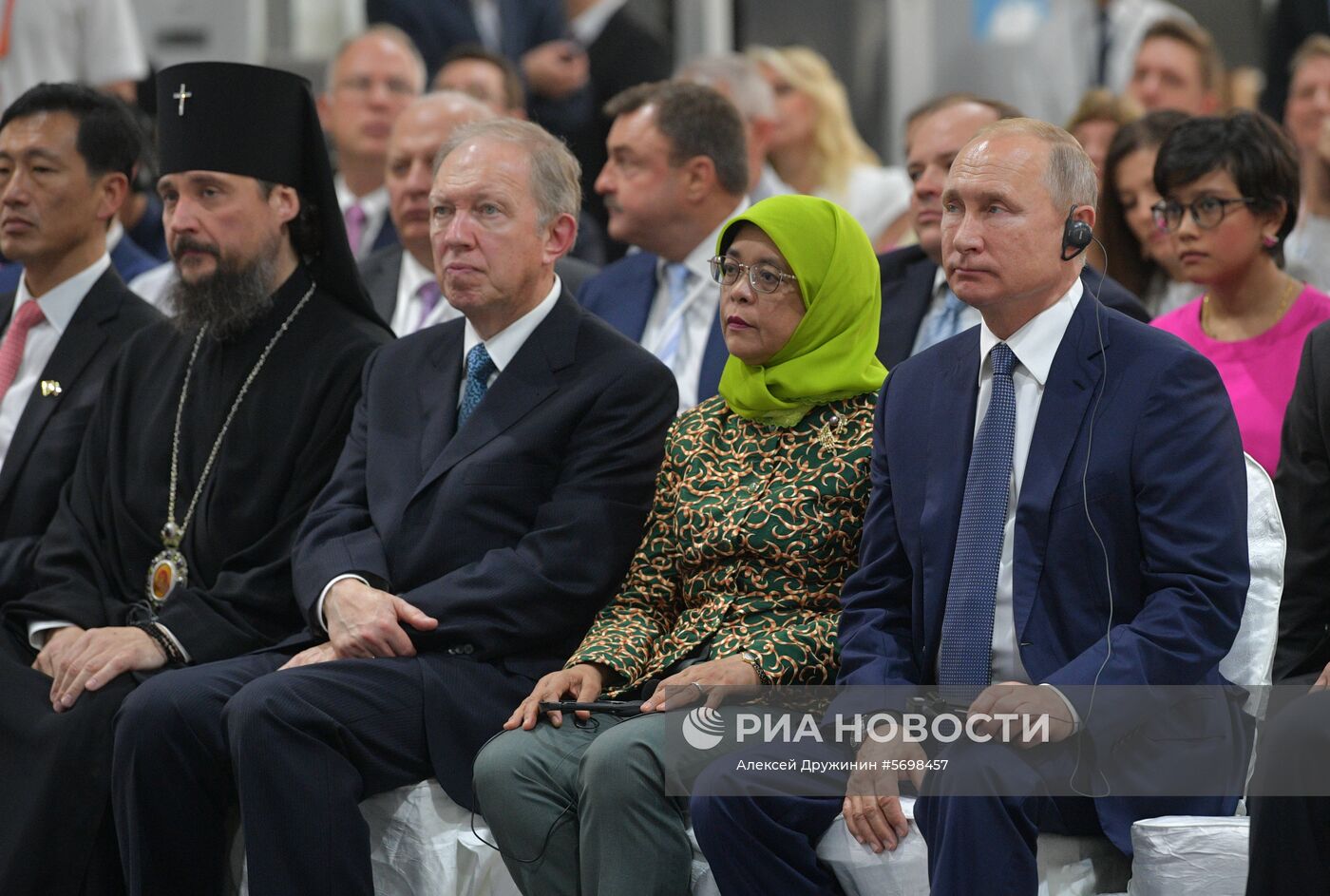 Визит президента РФ В. Путина в Сингапур