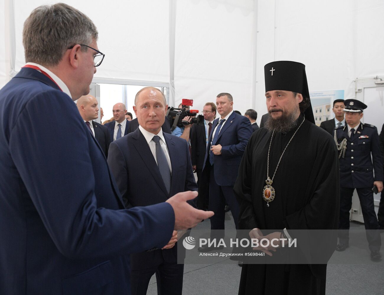 Визит президента РФ В. Путина в Сингапур