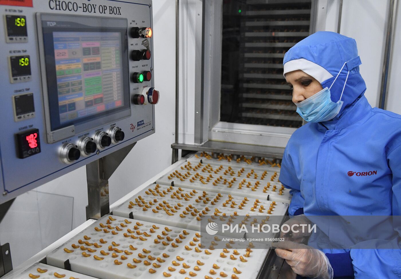 Производство кондитерских изделий ООО "Орион Интернейшнл Евро"