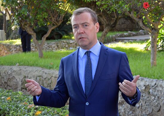 Визит премьер-министра РФ Д. Медведева в Италию