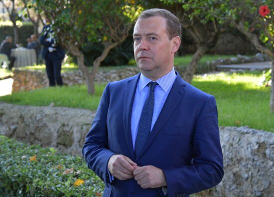 Визит премьер-министра РФ Д. Медведева в Италию