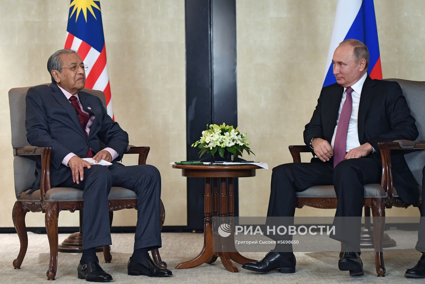 Визит президента РФ В. Путина в Сингапур