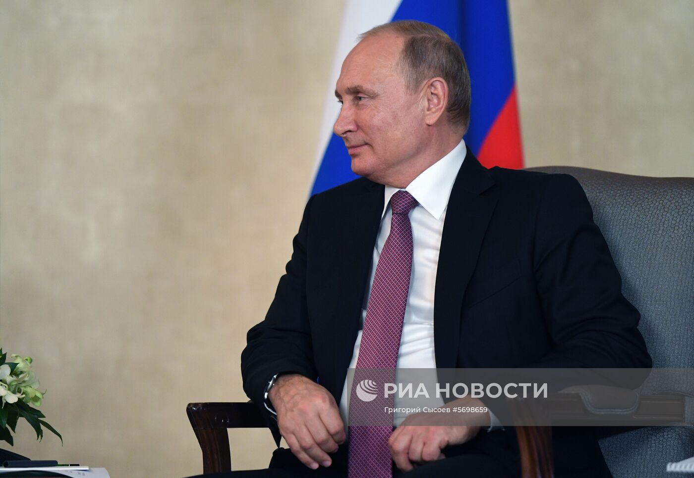 Визит президента РФ В. Путина в Сингапур