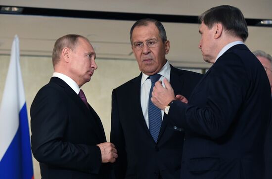 Визит президента РФ В. Путина в Сингапур