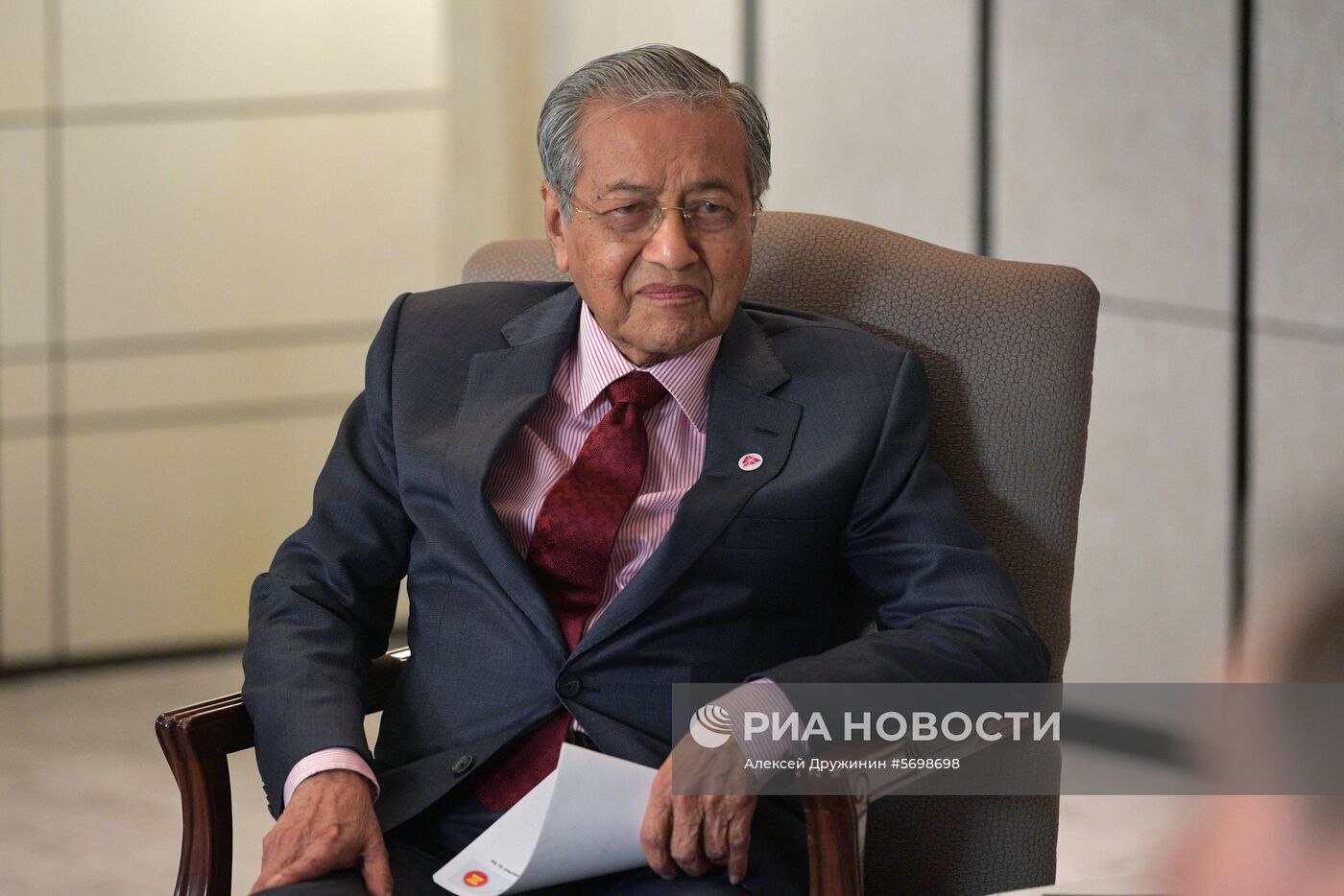 Визит президента РФ В. Путина в Сингапур