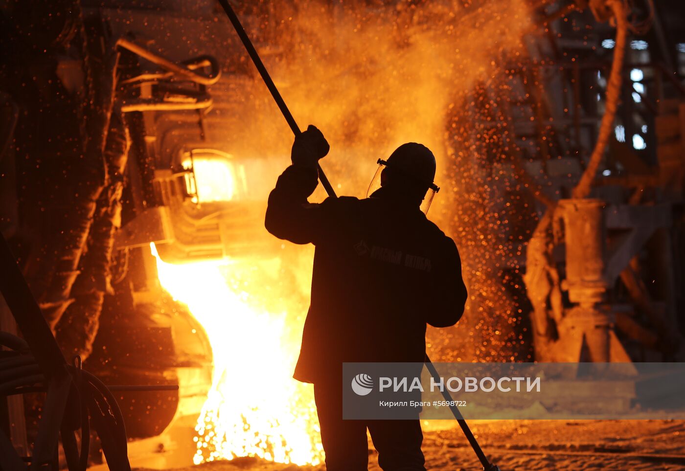 Металлургический завод "Красный Октябрь" в Волгограде