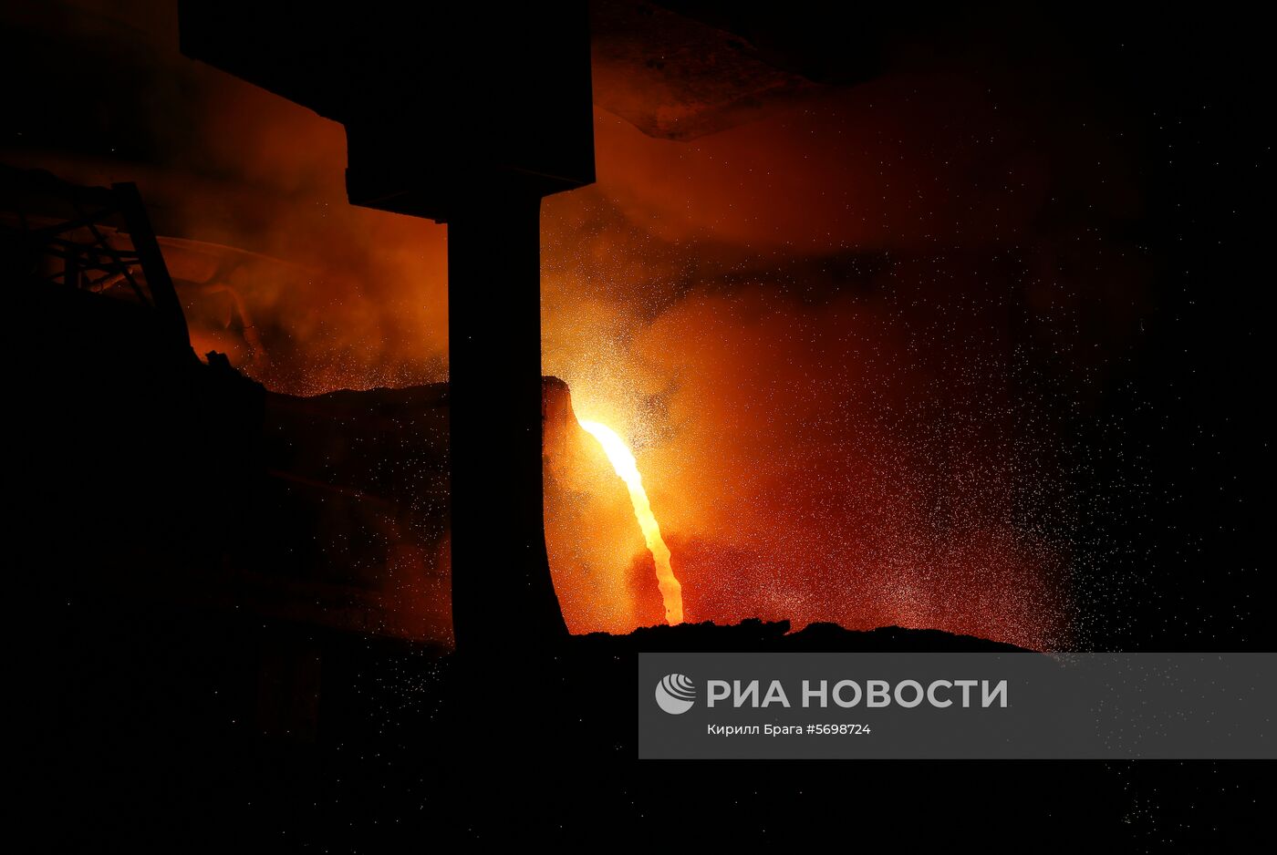 Металлургический завод "Красный Октябрь" в Волгограде