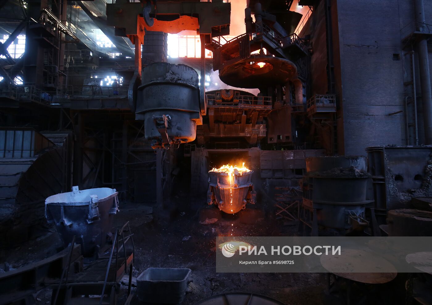 Металлургический завод "Красный Октябрь" в Волгограде