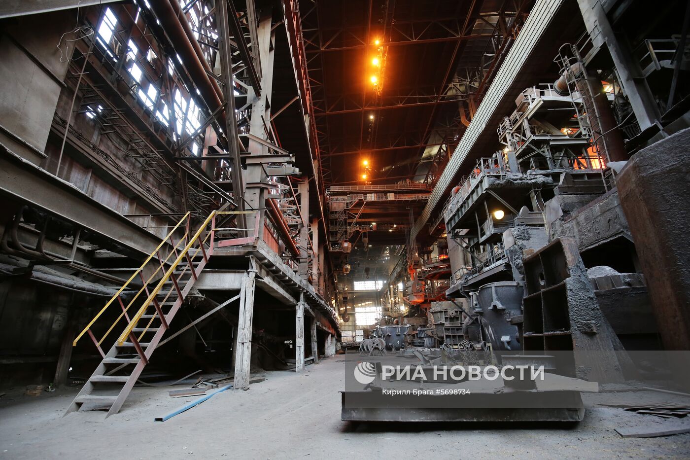 Металлургический завод "Красный Октябрь" в Волгограде