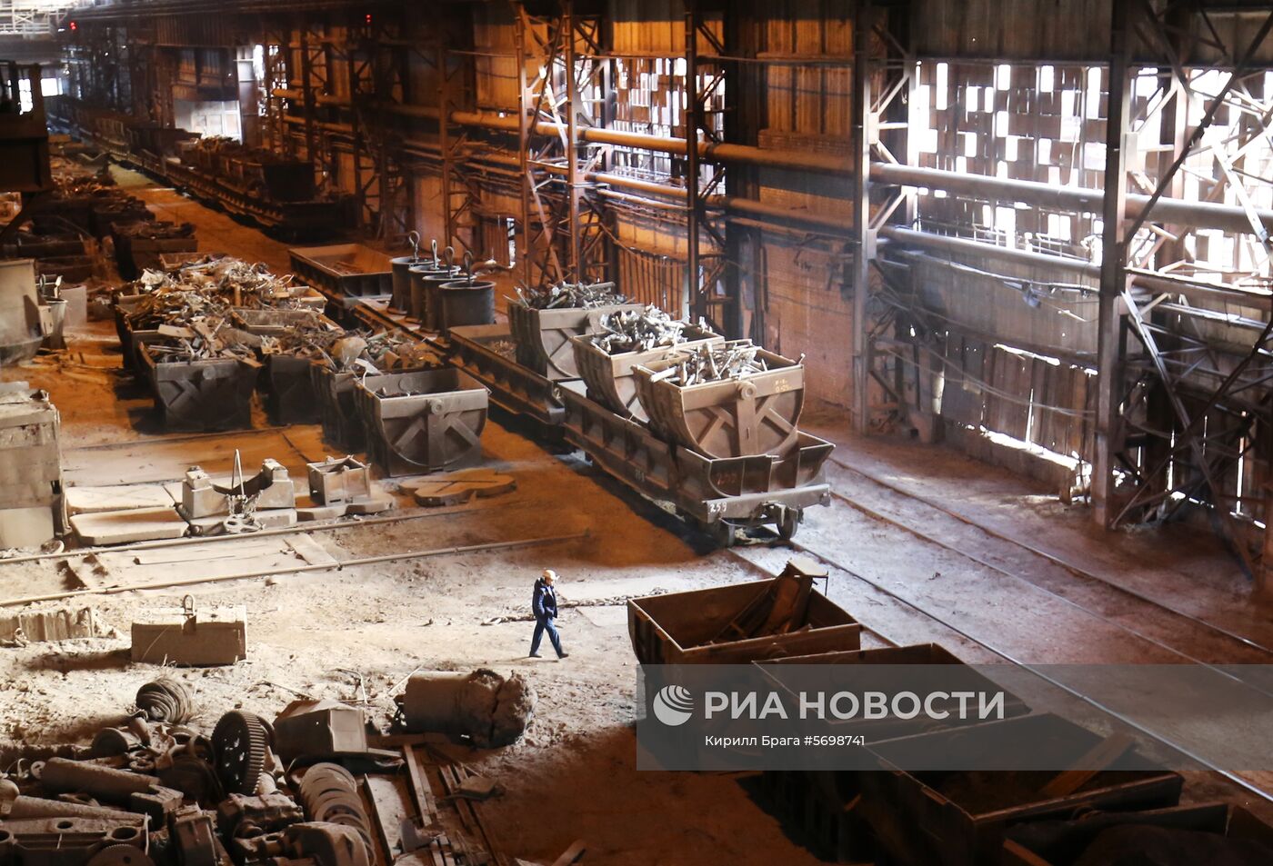 Металлургический завод "Красный Октябрь" в Волгограде