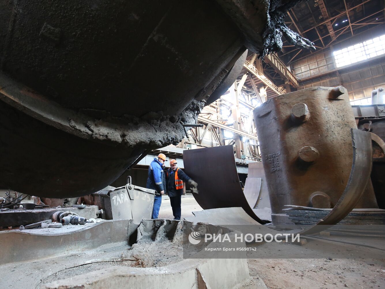 Металлургический завод "Красный Октябрь" в Волгограде