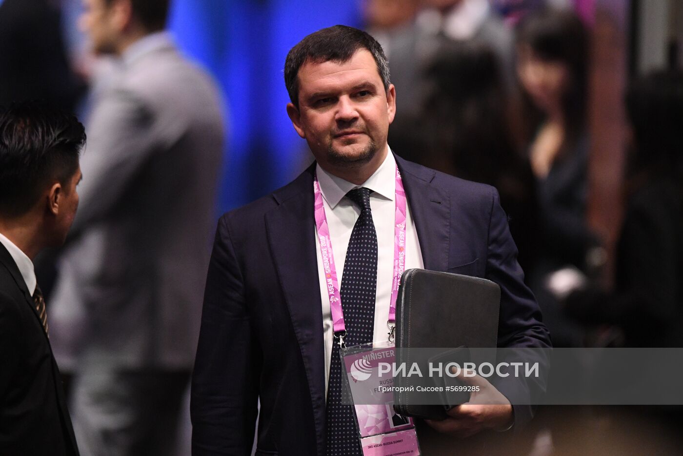 Визит президента РФ В. Путина в Сингапур. День второй