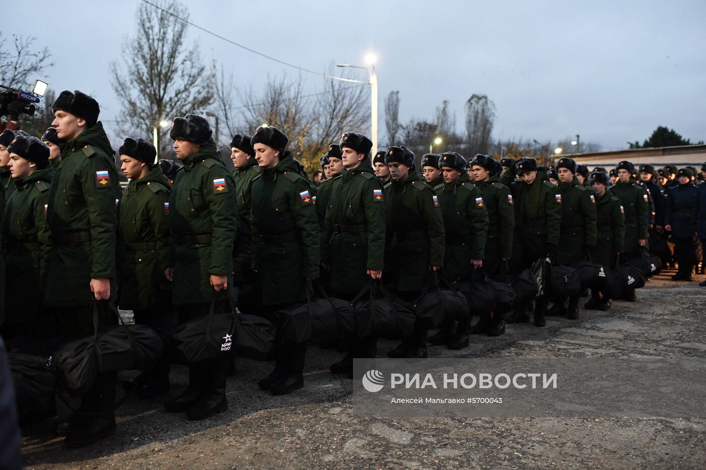 Осенний призыв на военную службу в Крыму 