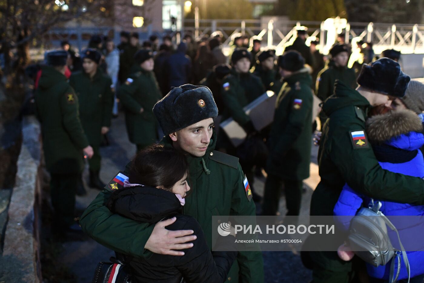 Осенний призыв на военную службу в Крыму 