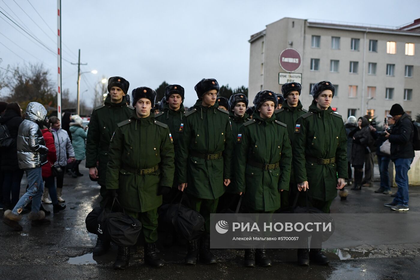 Осенний призыв на военную службу в Крыму 