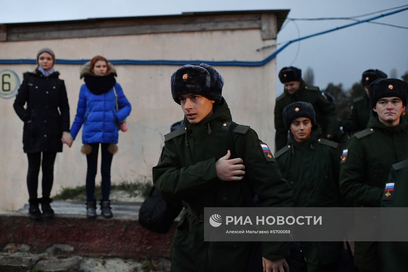Осенний призыв на военную службу в Крыму 