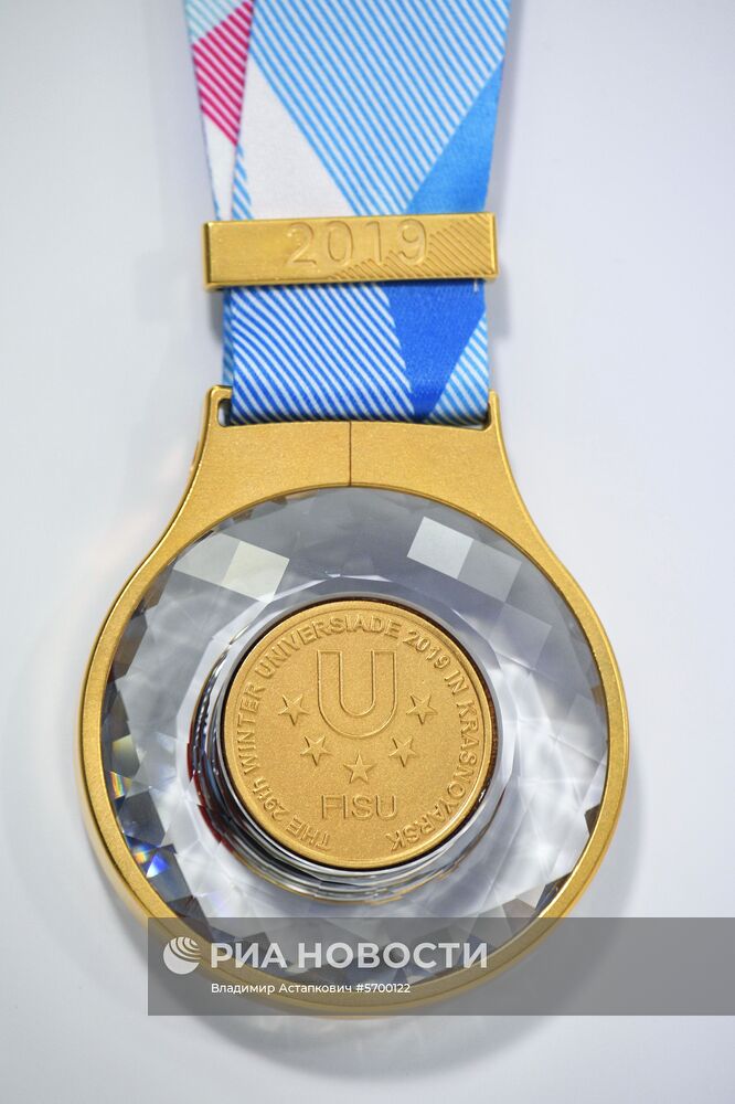 Презентация медалей зимней Универсиады 2019 в Красноярске