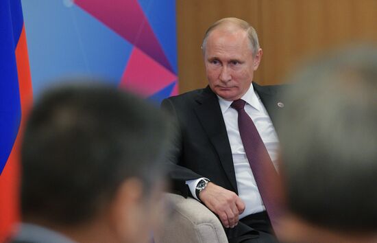 Визит президента РФ В. Путина в Сингапур. День третий