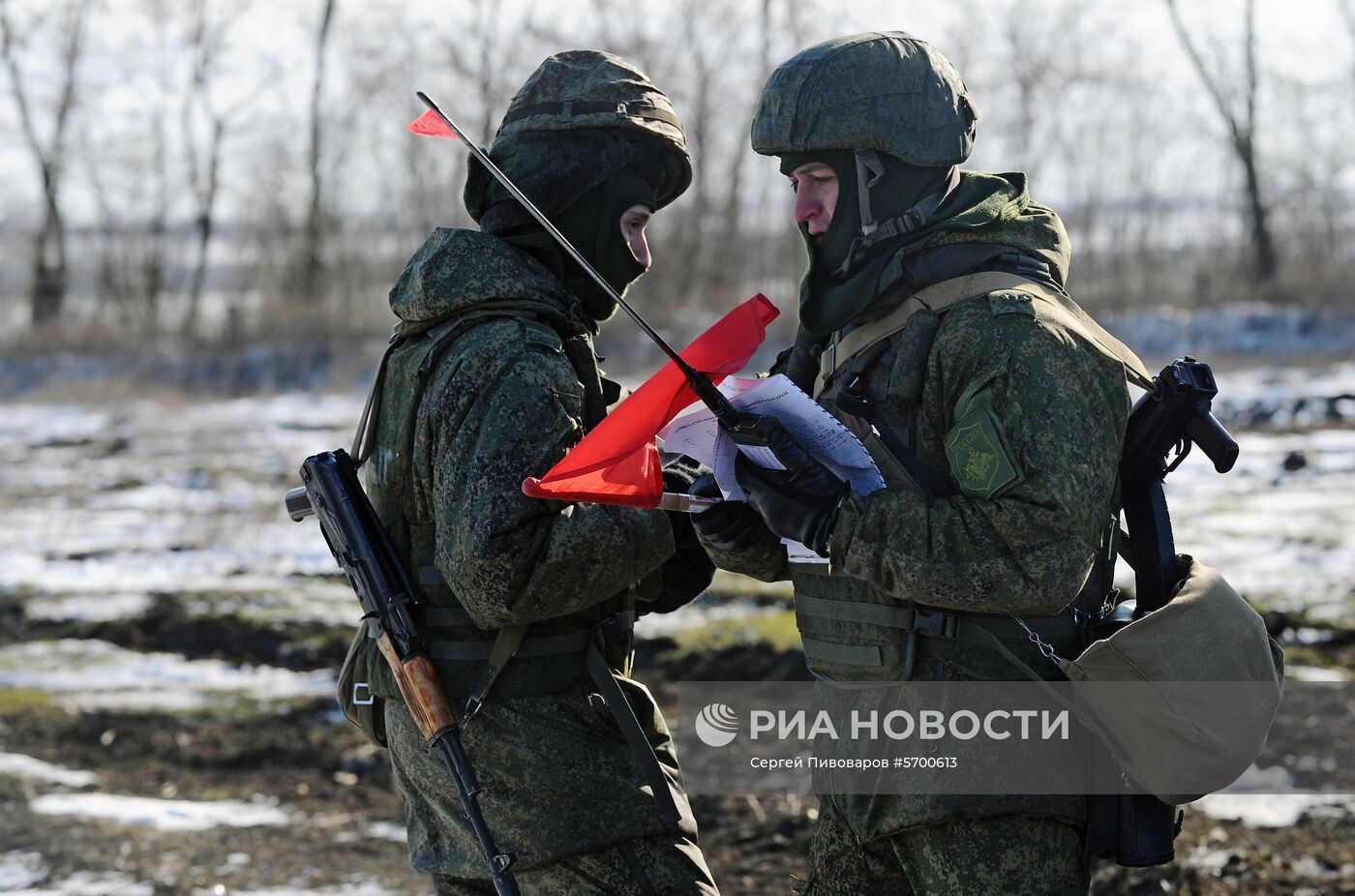 Военно-тактические учения в Ростовской области