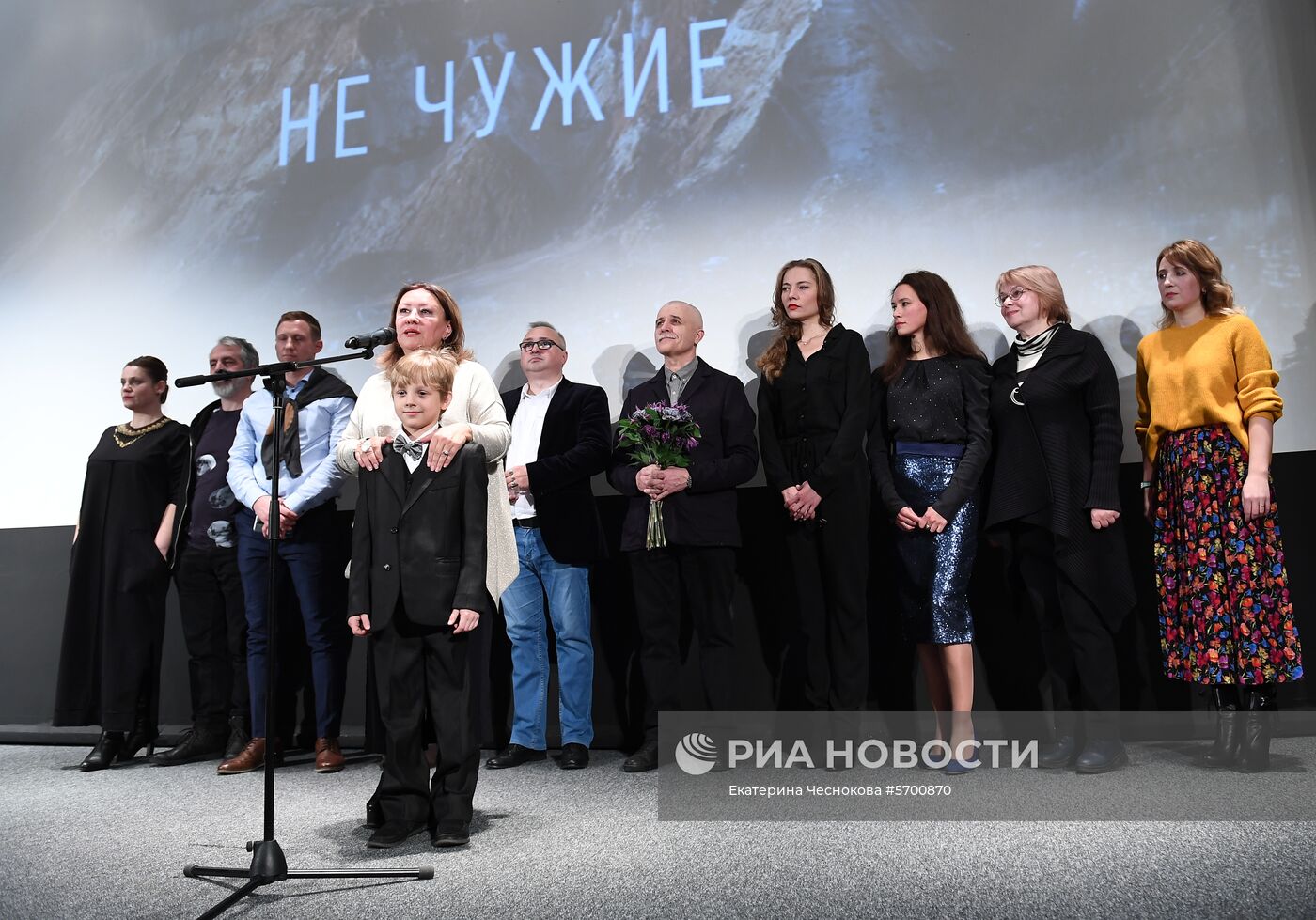 Премьера фильма Веры Глаголевой "Не чужие"