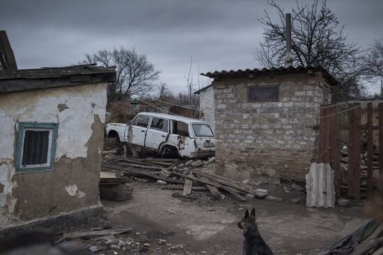 Ситуация в поселках Саханка и Зайцево Донецкой области