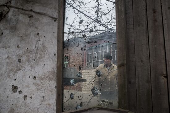 Ситуация в поселках Саханка и Зайцево Донецкой области