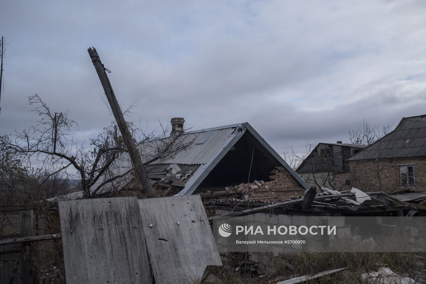 Ситуация в поселках Саханка и Зайцево Донецкой области