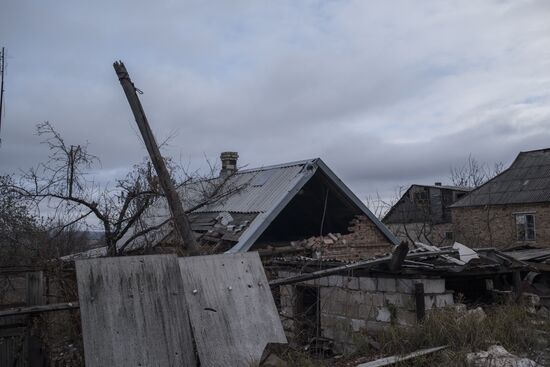 Ситуация в поселках Саханка и Зайцево Донецкой области