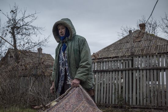 Ситуация в поселках Саханка и Зайцево Донецкой области