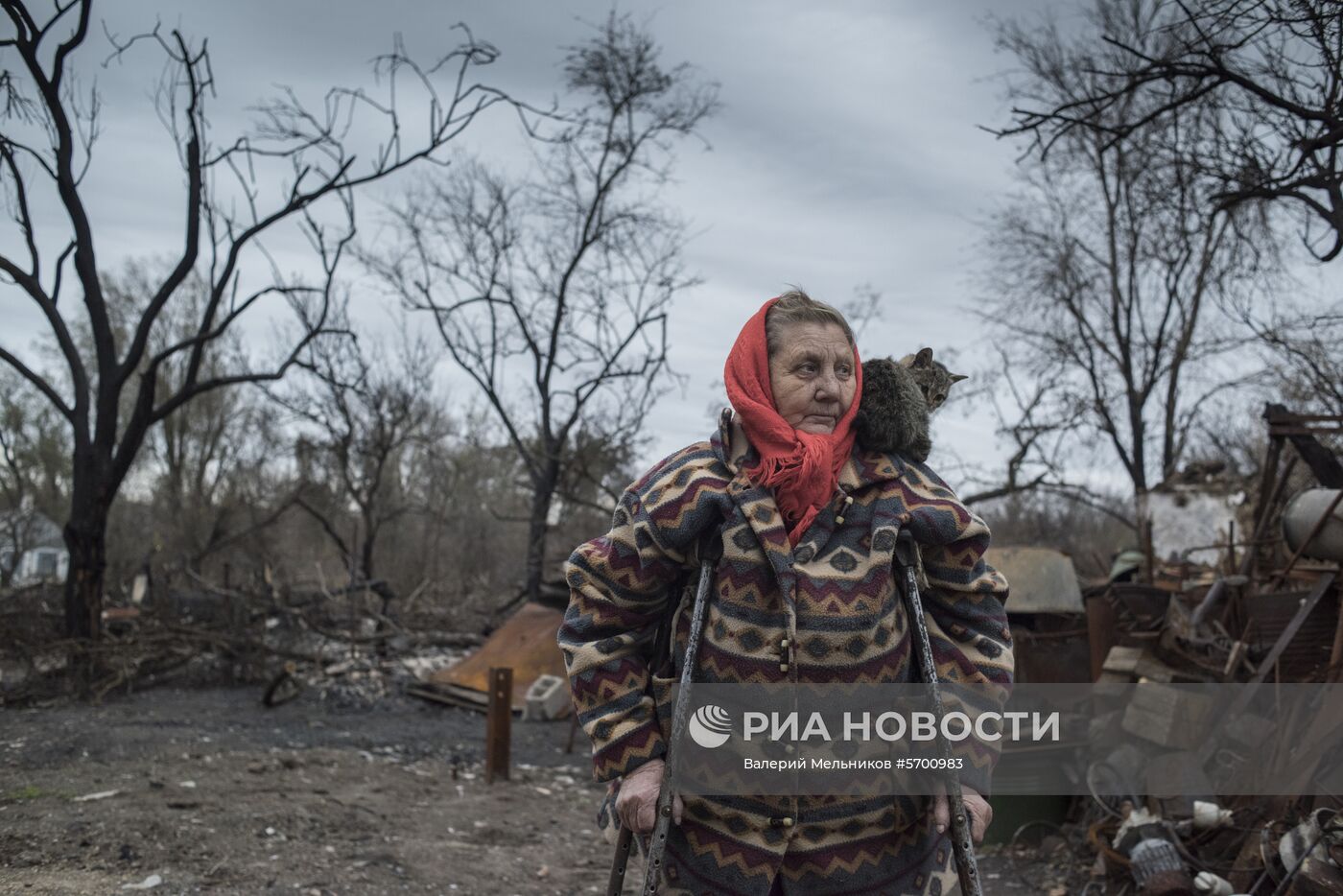 Ситуация в поселках Саханка и Зайцево Донецкой области