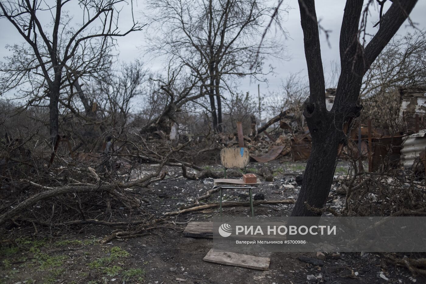 Ситуация в поселках Саханка и Зайцево Донецкой области