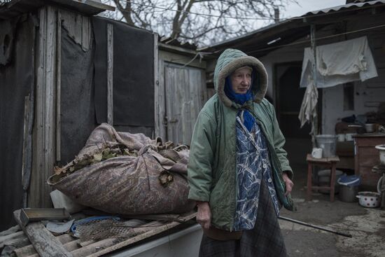 Ситуация в поселках Саханка и Зайцево Донецкой области