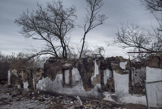 Ситуация в поселках Саханка и Зайцево Донецкой области