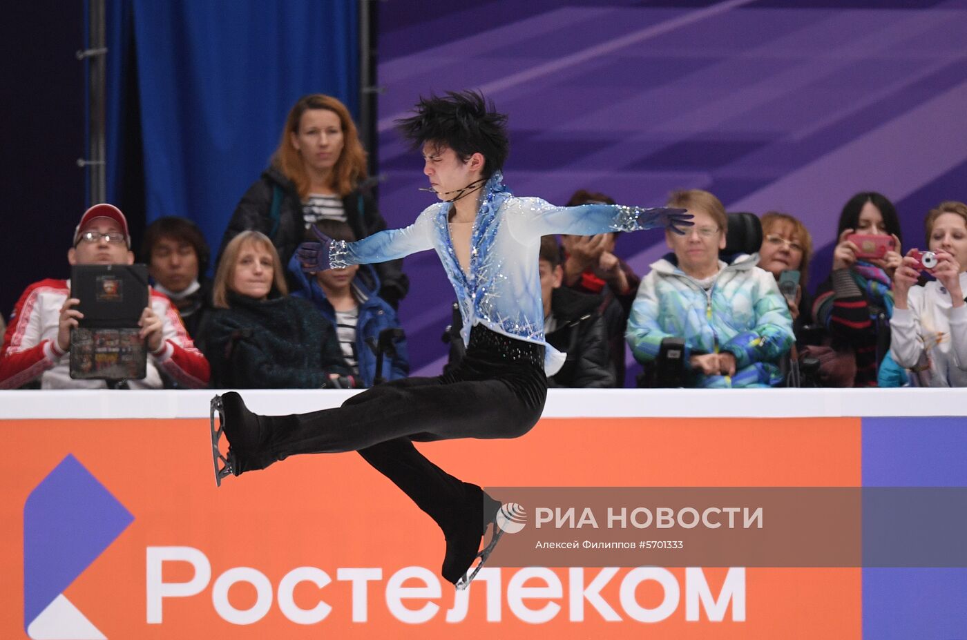 Фигурное катание. V этап Гран-при. Мужчины. Короткая программа