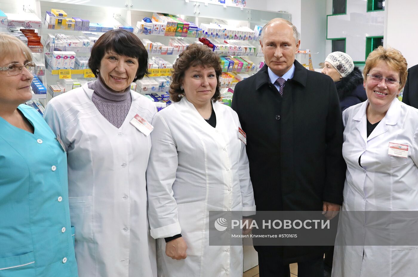 Рабочая поездка президента РФ В. Путина в Ленинградскую область