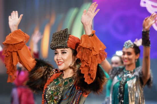 Международный конкурс красоты "Татар кызы" в Казани