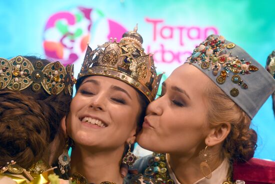 Международный конкурс красоты "Татар кызы" в Казани