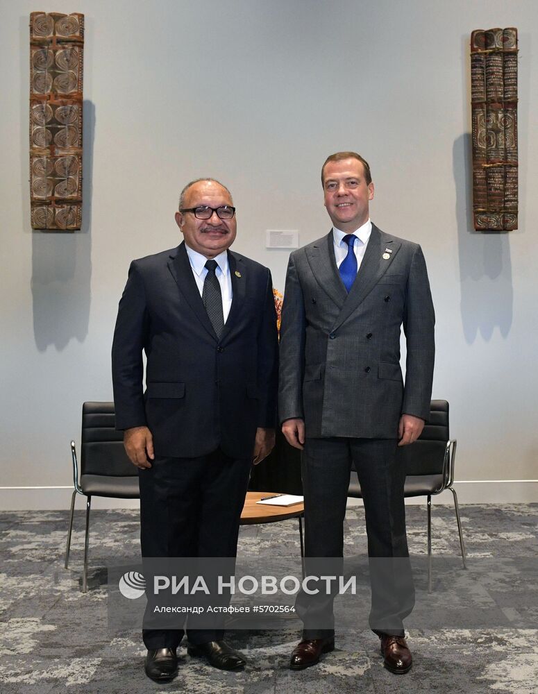 Премьер-министр РФ Д. Медведев на саммите АТЭС в Папуа – Новой Гвинее