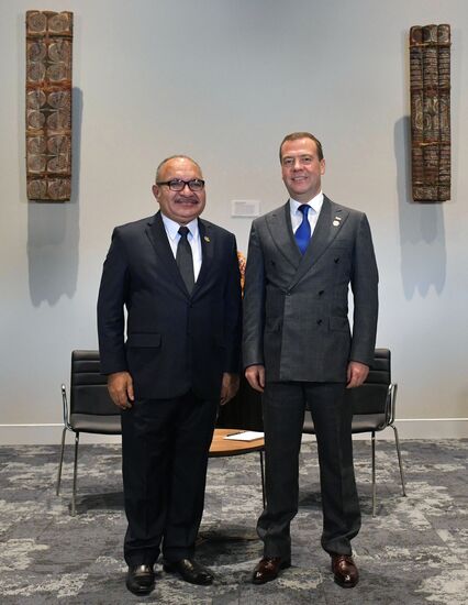Премьер-министр РФ Д. Медведев на саммите АТЭС в Папуа – Новой Гвинее