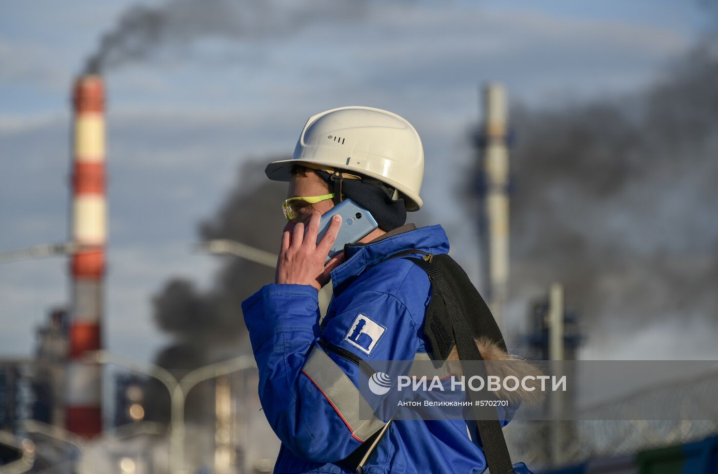 Пожар на Московском нефтеперерабатывающем заводе