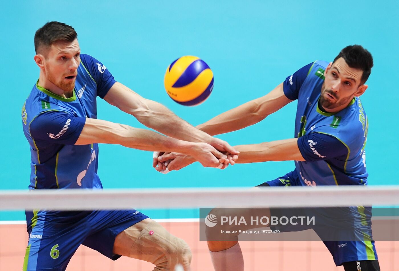 Волейбол. Суперлига. Мужчины. Матч "Зенит-Казань" - "Зенит"