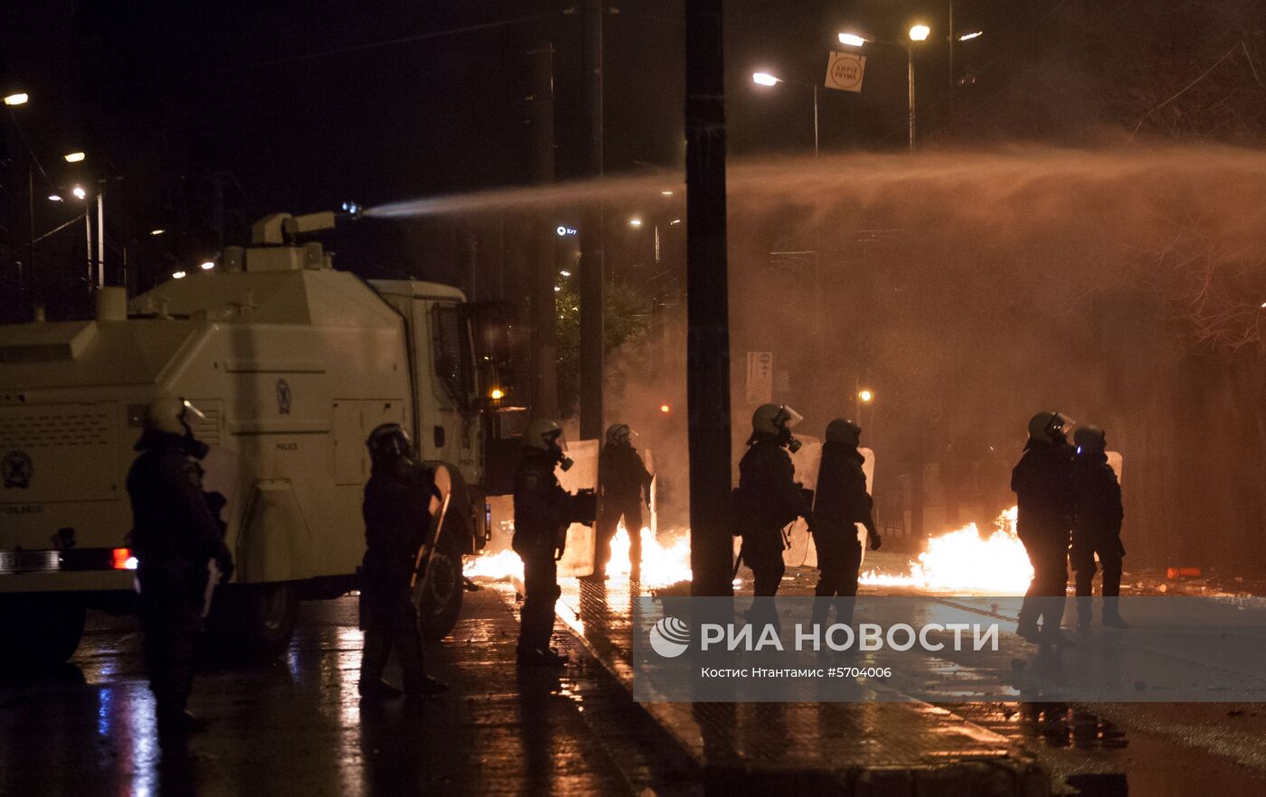 Акции протеста в Греции