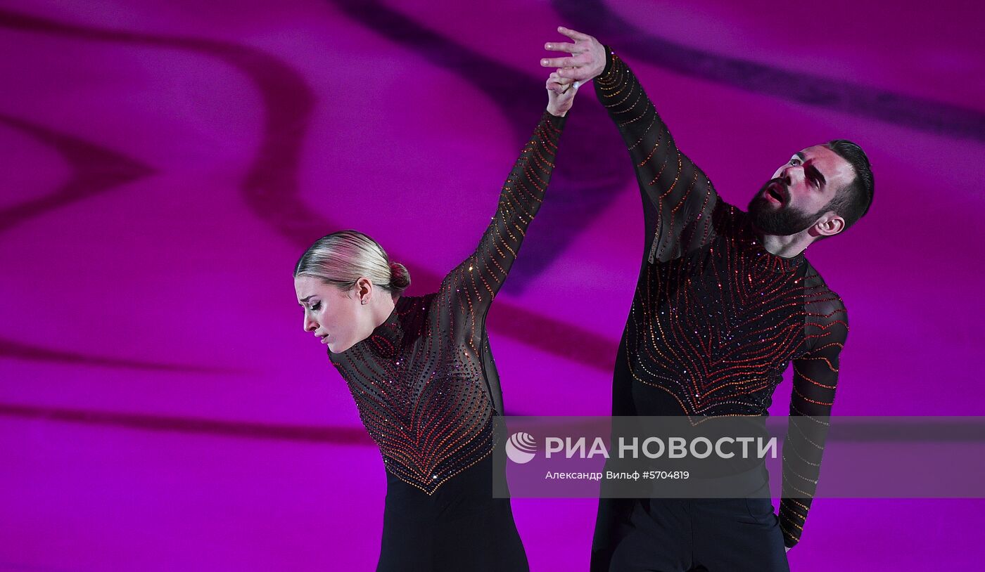 Фигурное катание. V этап Гран-при. Показательные выступления