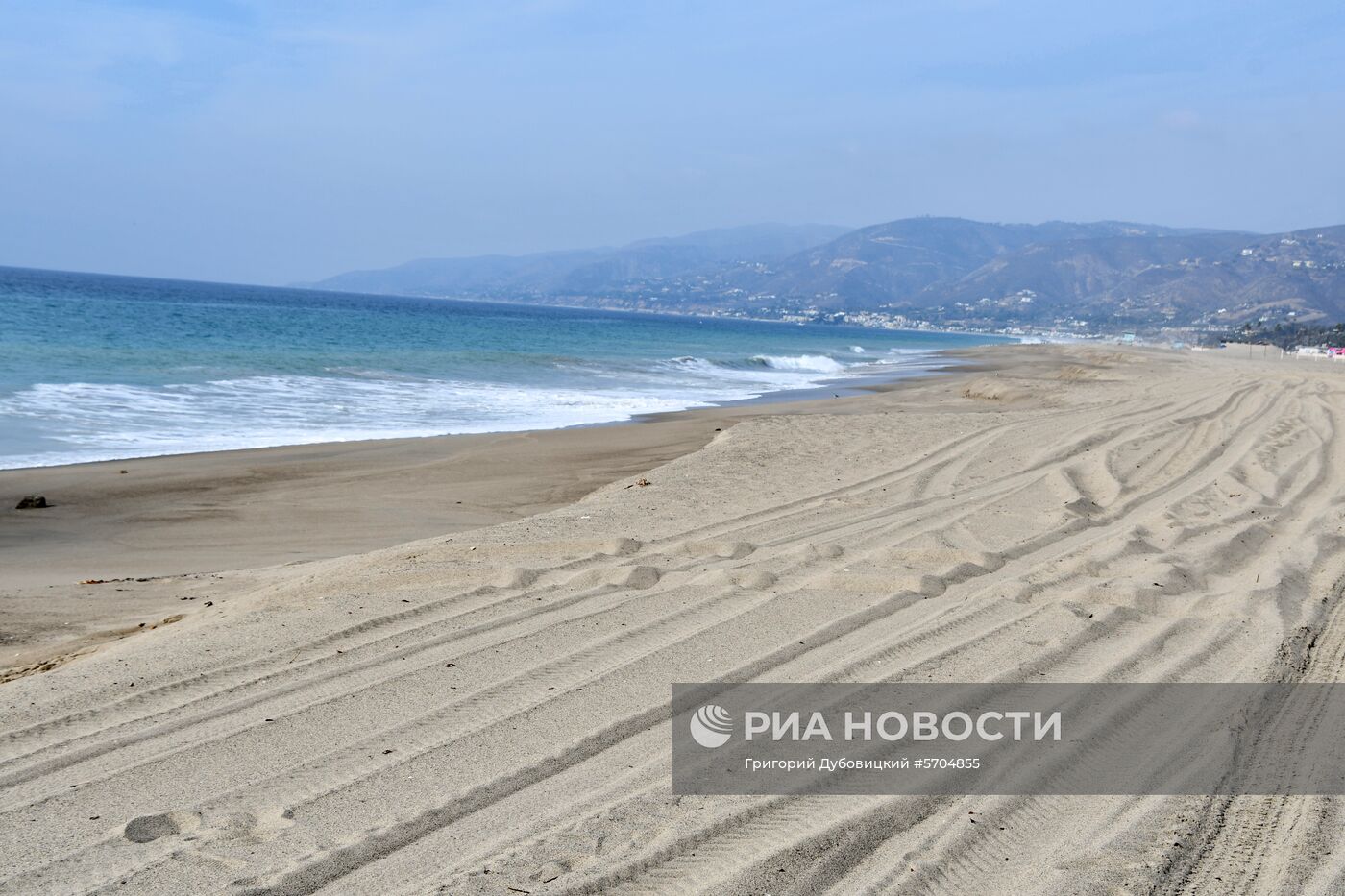 Последствия лесных пожаров в Калифорнии