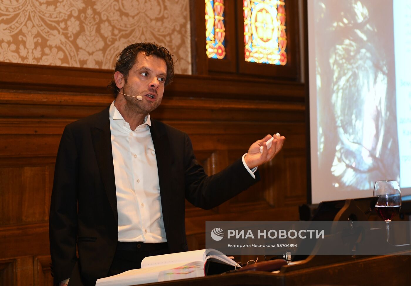 Открытие цикла чтений, посвященных "Божественной комедии"